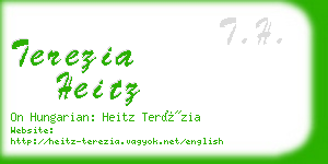 terezia heitz business card